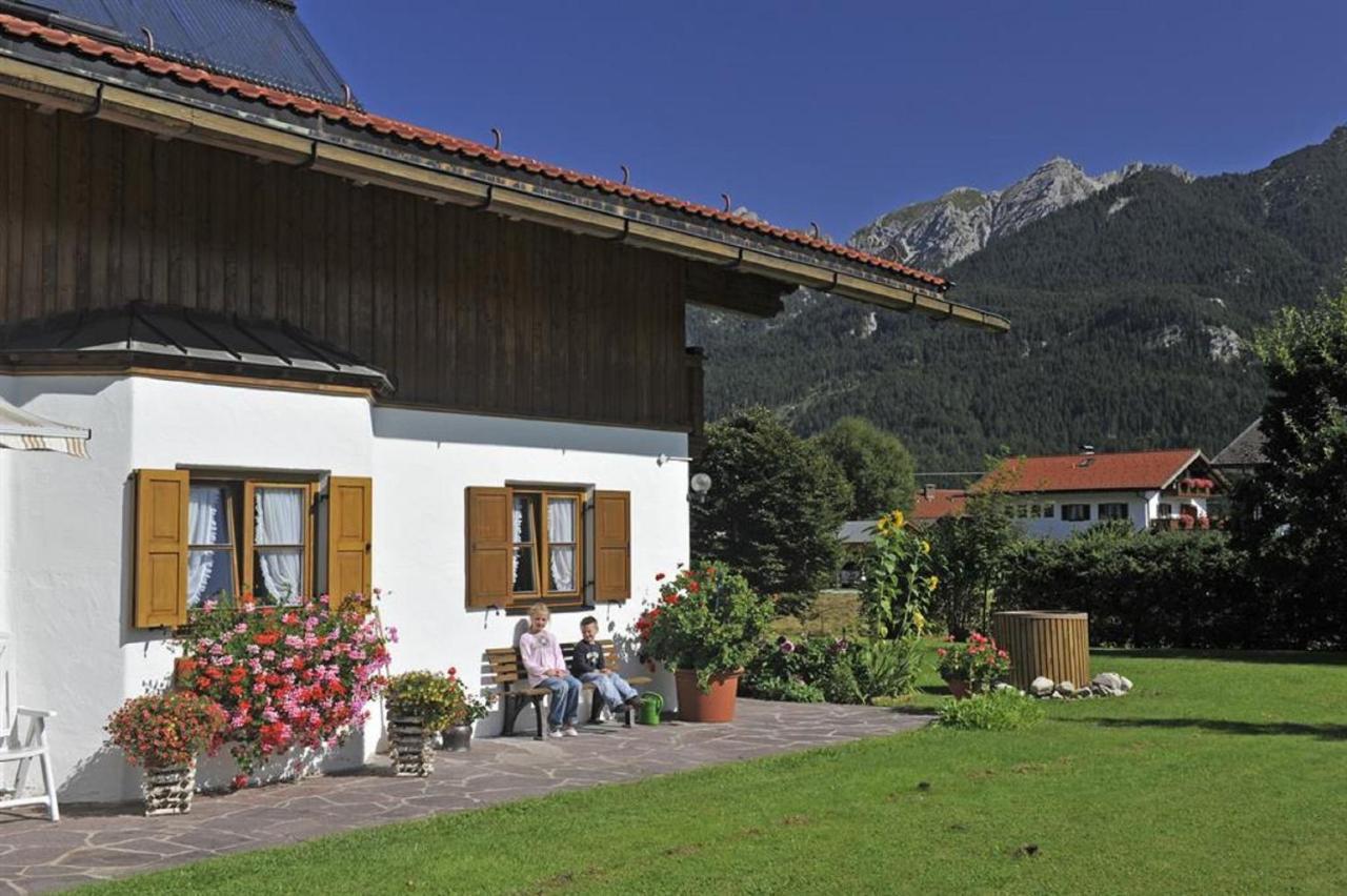 Ferienwohnung Alpenwelt Wallgau Luaran gambar