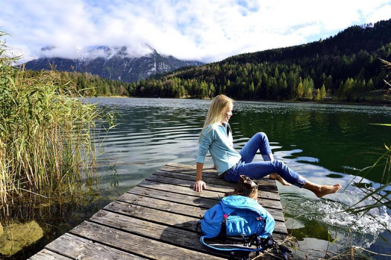 Ferienwohnung Alpenwelt Wallgau Luaran gambar